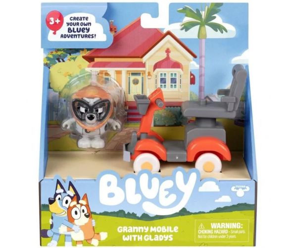 Bluey: Autó Nagymami figurával