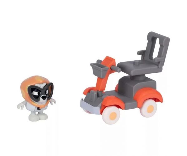 Bluey: Auto s bakom figuricom