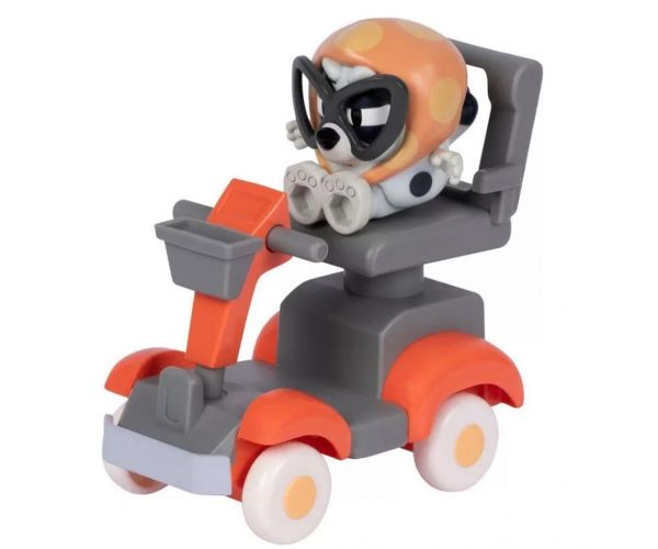 Bluey: Auto s bakom figuricom