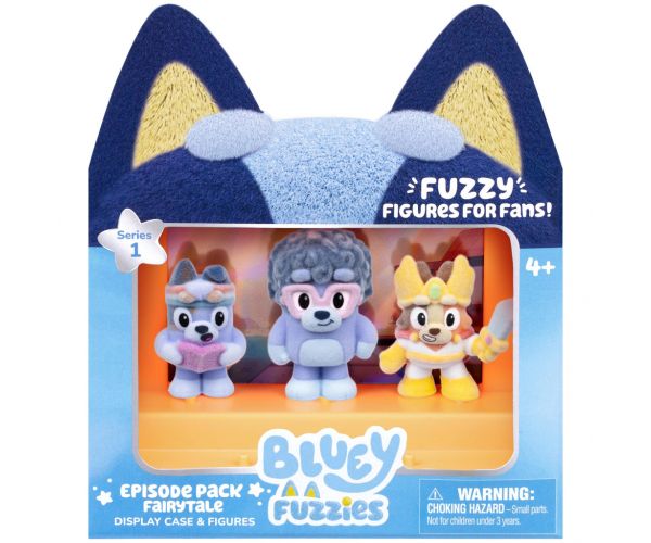 Bluey Fuzzies 3db-os szett - Fairytale