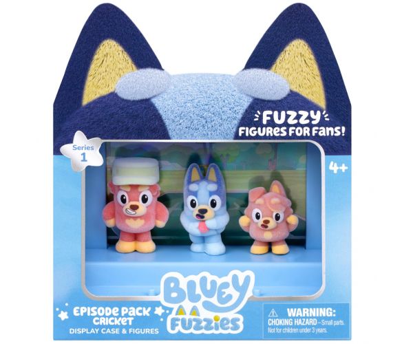 Bluey Fuzzies 3db-os szett - Cricket