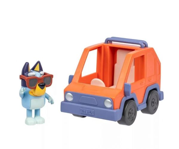 Bluey igraći set - Bluey i njegov terenac
