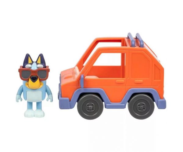 Bluey igraći set - Bluey i njegov terenac