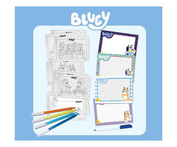 Bluey škola crtanja set - Lisciani