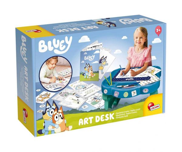 Bluey Art Desk rajzóló játékszett - Lisciani