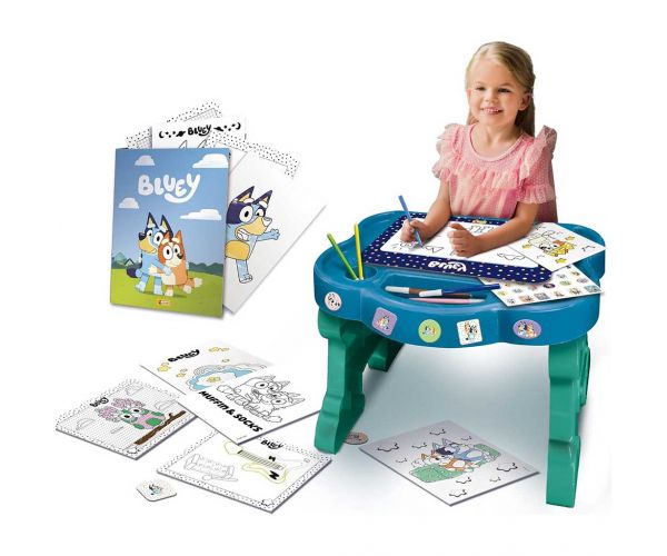 Bluey umjetnički stol za crtanje - Lisciani