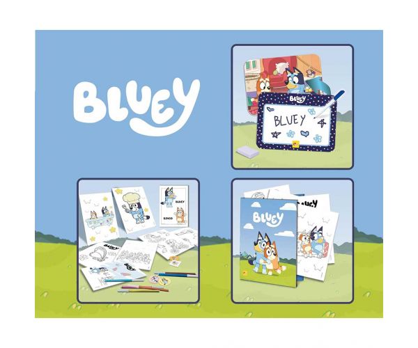 Bluey umjetnički stol za crtanje - Lisciani