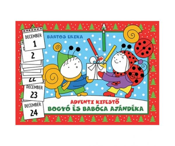 Bogyó és Babóca ajándéka - Adventi kifestő mesekönyv