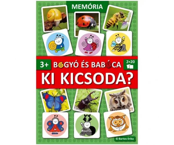 Bogyó és Babóca: Ki Kicsoda? memóriajáték
