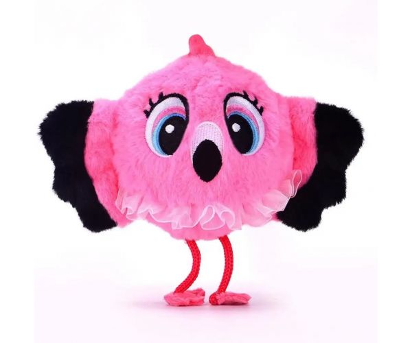 Bouncibles: Pattogó plüss labda - Mimi, a rózsaszín flamingó