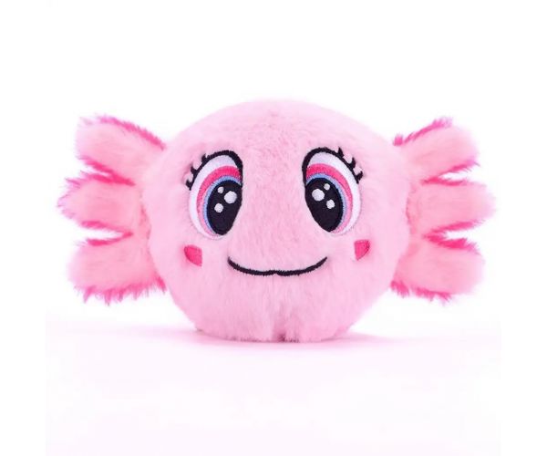 Bouncibles: Pattogó plüss labda - Bubbles, a rózsaszín axolotl