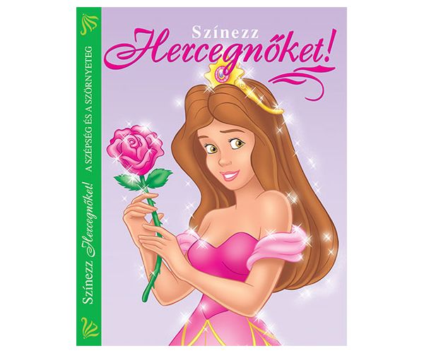 Bojaj Princeze! - Ljepotica i zvijer bojanka