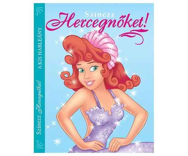 Bojaj Princeze! - Mala sirena bojanka