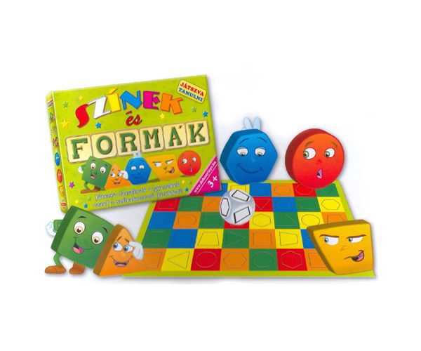 Boje i oblici poučna društvena igra - D-Toys