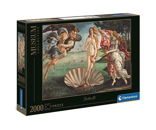 Botticelli: HQC slagalica Muzej rođenja Venere 2000 kom - Clementoni