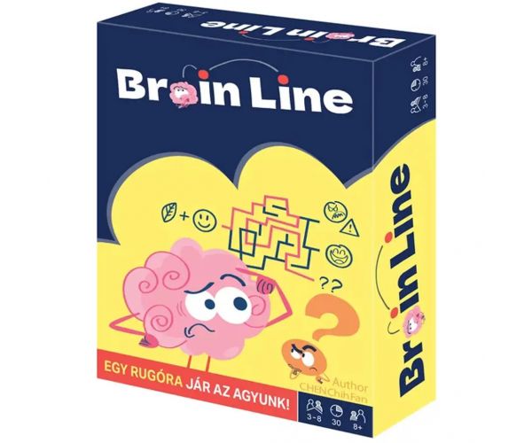 Brain Line – Egy rugóra jár az agyunk! társasjáték