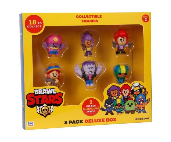 Brawl Stars mini figurice u kutiji, set od 8 komada