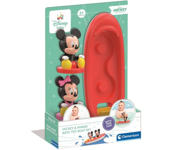 Mickey egér és Minnie egér hajója fürdőjáték - Clementoni baby