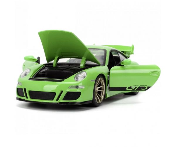 Brzi i žestoki: 2007 Porsche 911 GT3 metalni model automobila u mjerilu 1/24 - Jada Toys