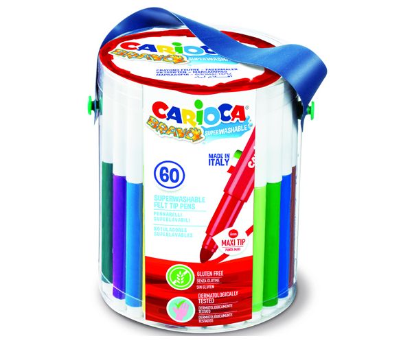 Bravo set flomastera od 60 kom  - Carioca