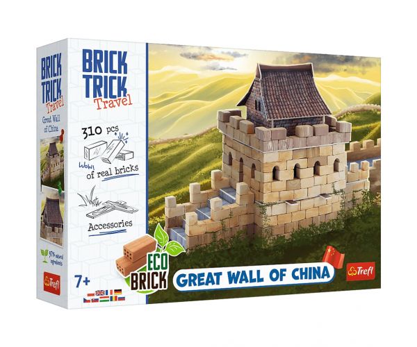 Brick Trick téglából építünk: Kínai Nagy Fal 310 darabos építőjáték - Trefl