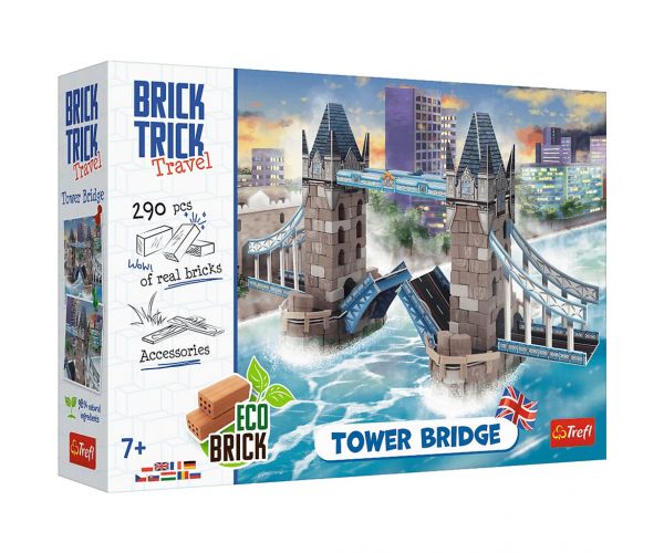 Brick Trick téglából építünk: Tower Bridge 290 darabos építőjáték - Trefl