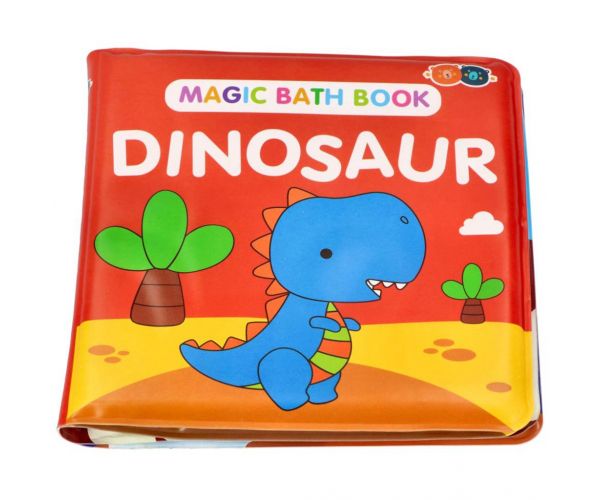 Buddy&Barney Kupka: Knjiga za kupanje s dinosaurima koji mijenjaju boju