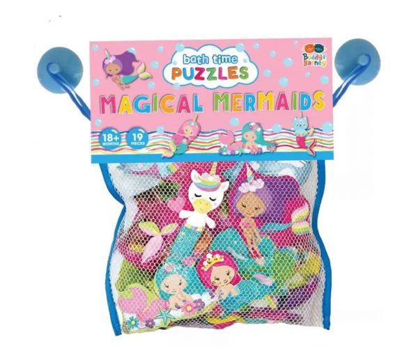 Buddy & Barney Fürdőjáték puzzle - Varázslatos sellők