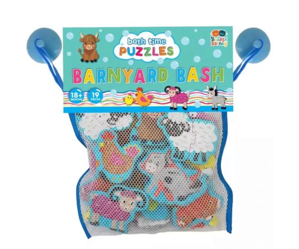 Buddy & Barney Fürdőjáték puzzle - Istálló