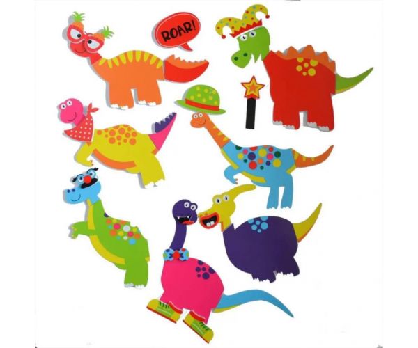 Buddy & Barney Zalijepi na pločice! - Čudni i čudesni dinosauri