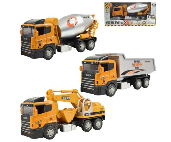 Builders: Građevinsko vozilo u raznim verzijama 22cm 1kom