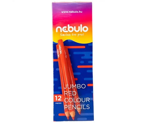 Nebulo: Crvena Jumbo drvena bojica 1kom