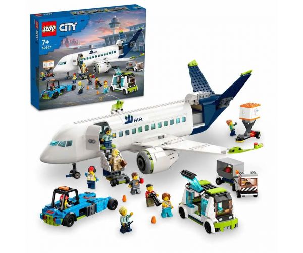 LEGO® City: Zrakoplov za putnike (60367)