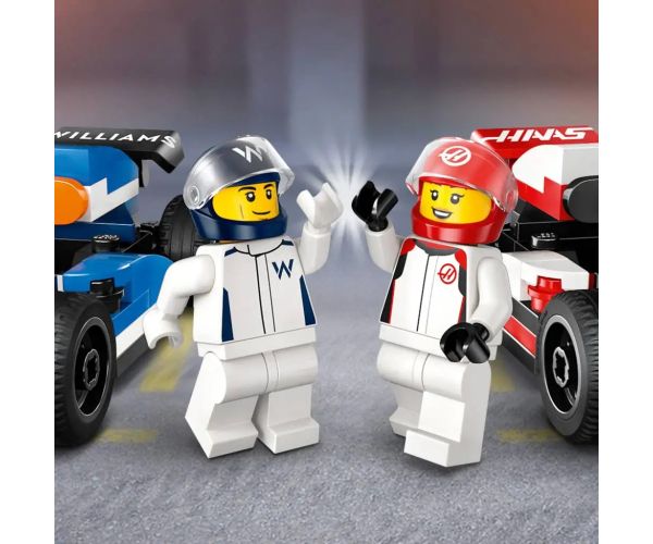 LEGO® City: F1® Williams Racing i Haas F1® trkaći automobili (60464)