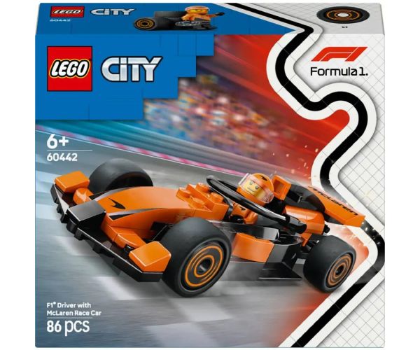 LEGO® City: F1® vozač s McLaren trkaćim autom (60442)
