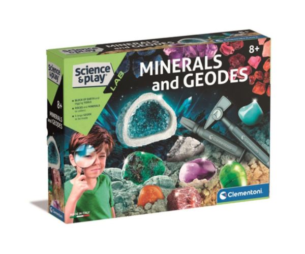 Science&Play: Set znanstvenih igara Kristali i Geode - Clementoni