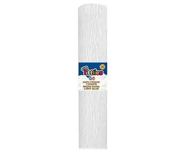 Krep papir bijele boje 50x200cm