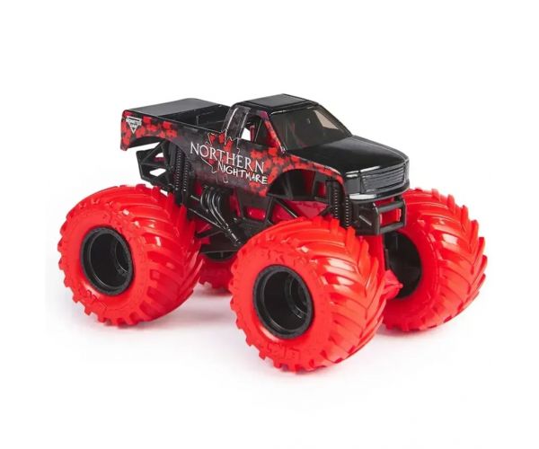 Monster Jam: Northern Nightmare monster truck autić – 1/64 – Spin Master