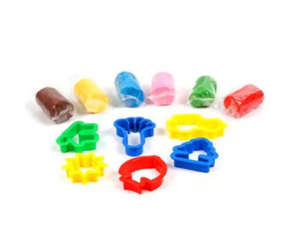 Play-Dough: Heroes raketa plastelin set 8x15g