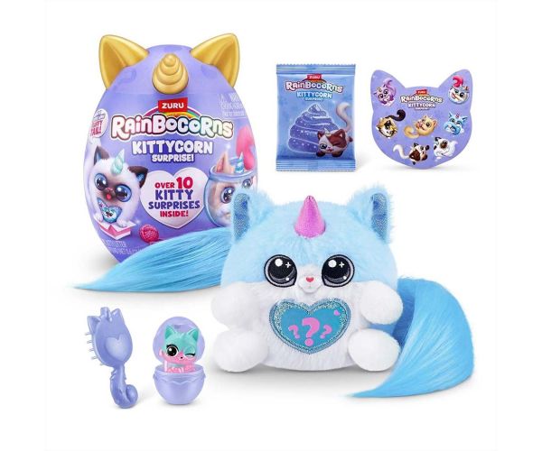 Rainbocorns: Pocket Kittycorn iznenađenje plišana figura mačke u različitim varijantama 1 komad