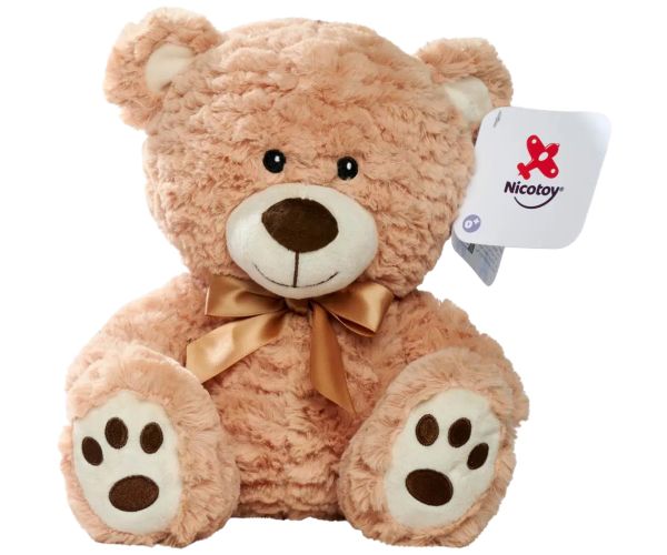 Nicotoy: Sjedeća plišana medvjed u više boja 25cm 1db – Simba Toys