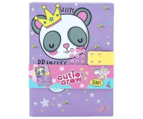 Canenco: Cutie Crew pandás titkos napló kódzárral