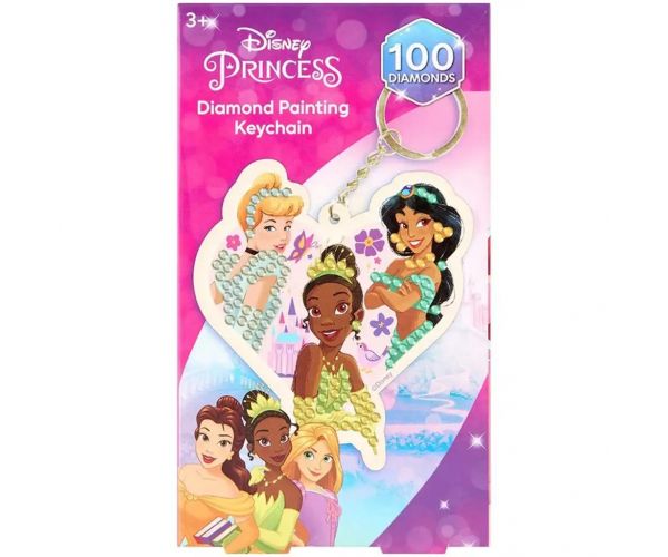 Canenco: Disney hercegnők gyémántfestés kulcstartó