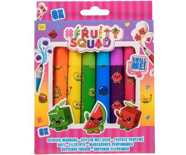 Canenco: FruitySquad illatos vastag filctollak, 8db
