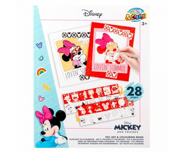 Canenco: Minnie Mouse Filc umjetnost i bojanka