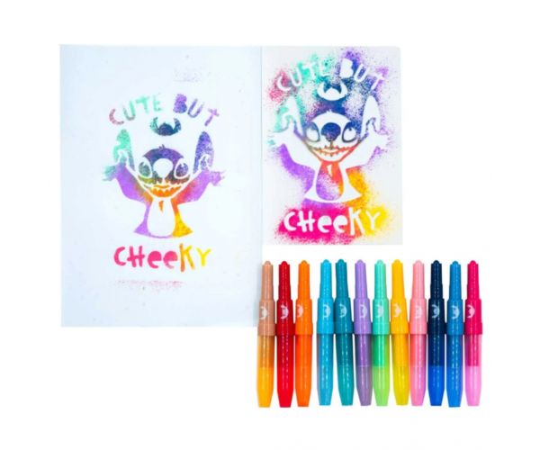 Canenco: Stitch set za bojanje sa sprej flomasterom