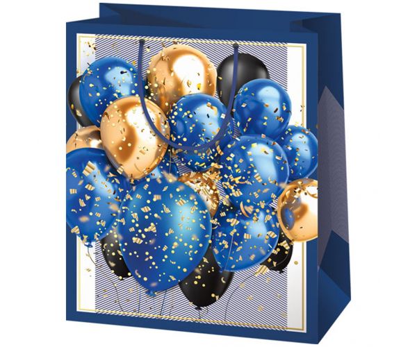 Cardex: Ekskluzivna poklon vrećica normalne veličine s balonima za proslavu, 11x15x6 cm
