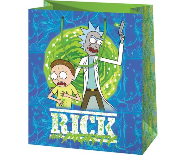 Cardex: Rick i Morty ekskluzivna srednja poklon vrećica 17x10x23cm