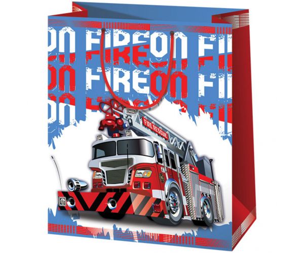 Cardex: Vatrogasni kamion, poklon vrećica divovske veličine 33x15x44,5 cm
