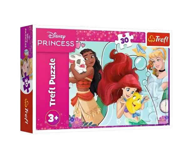 Disney hercegnők varázslatos világa 30db-os puzzle - Trefl